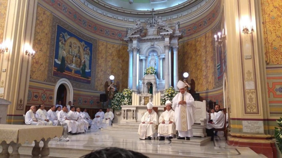 Dan último adiós al Obispo José Luis Dibildox Martínez