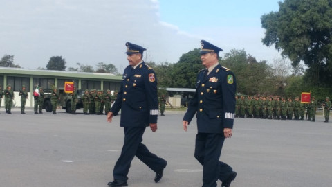 Presentan al nuevo Comandante de la 8va. Zona Militar
