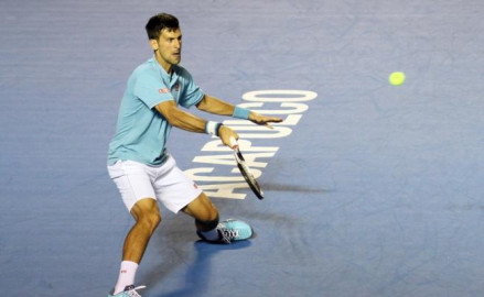 Debuta Djokovic en el Abierto de Acapulco con victoria ante Klizan