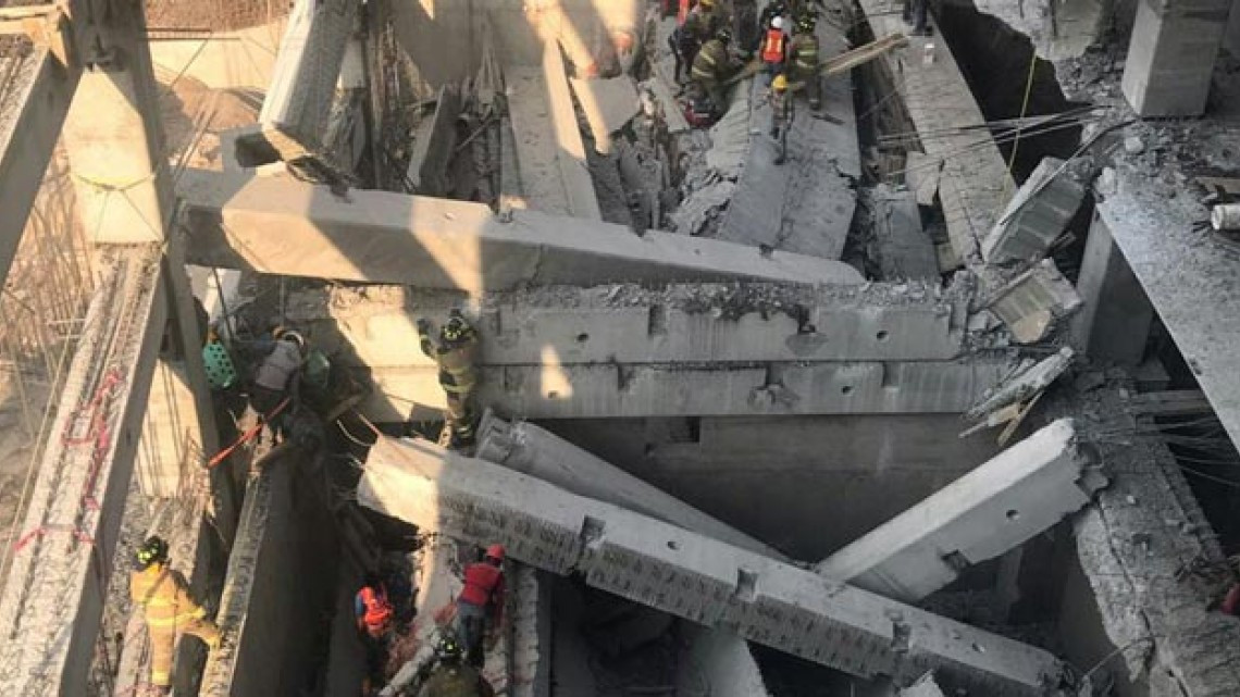 Reporta PC siete personas muertas y 10 lesionados en derrumbe en Álvaro Obregón