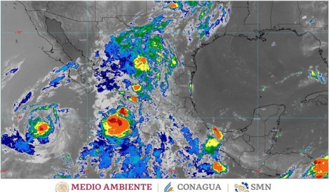 La tormenta tropical Beatriz se desplaza muy cerca de la costa de Jalisco