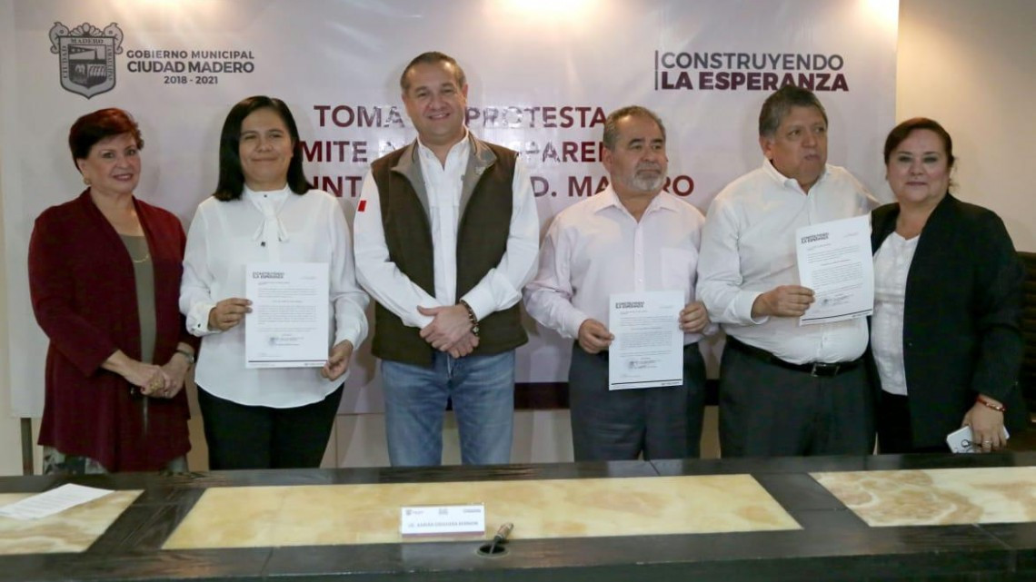 Es Madero primer municipio con Comité de Transparencia en Tamaulipas