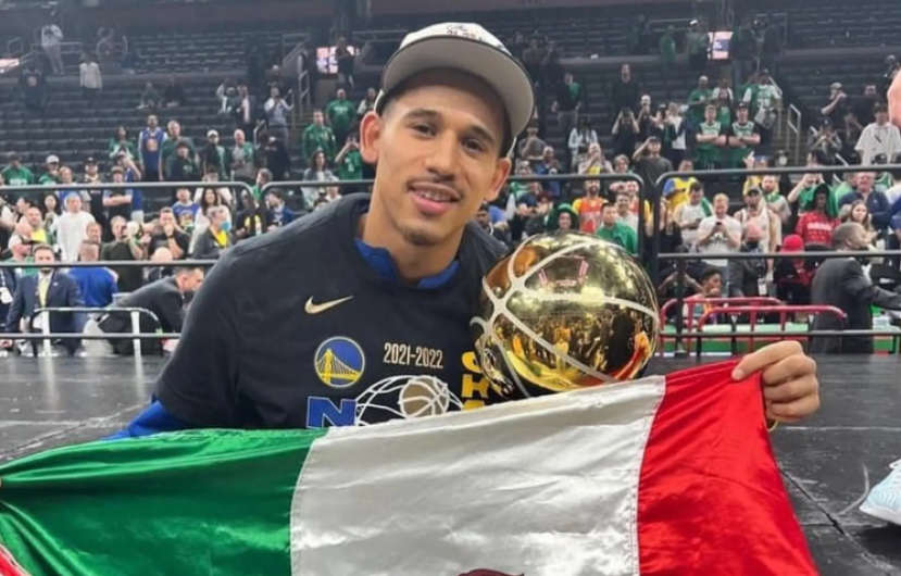 Felicita AMLO a Juan Toscano por título de la NBA