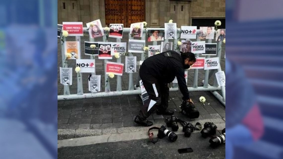 México de luto; periodistas de todo el país protestan por los asesinatos en el gremio 