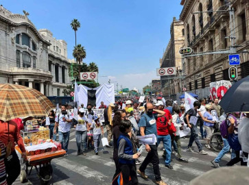 Marcha en conmemoración de Tlatelolco 68, reúne 3500 asistentes 
