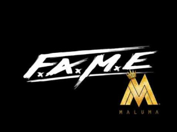 Maluma amanece con F.A.M.E.