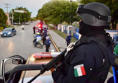 Implementan SSPT, GN y SEDENA operativo Zona Centro Segura 