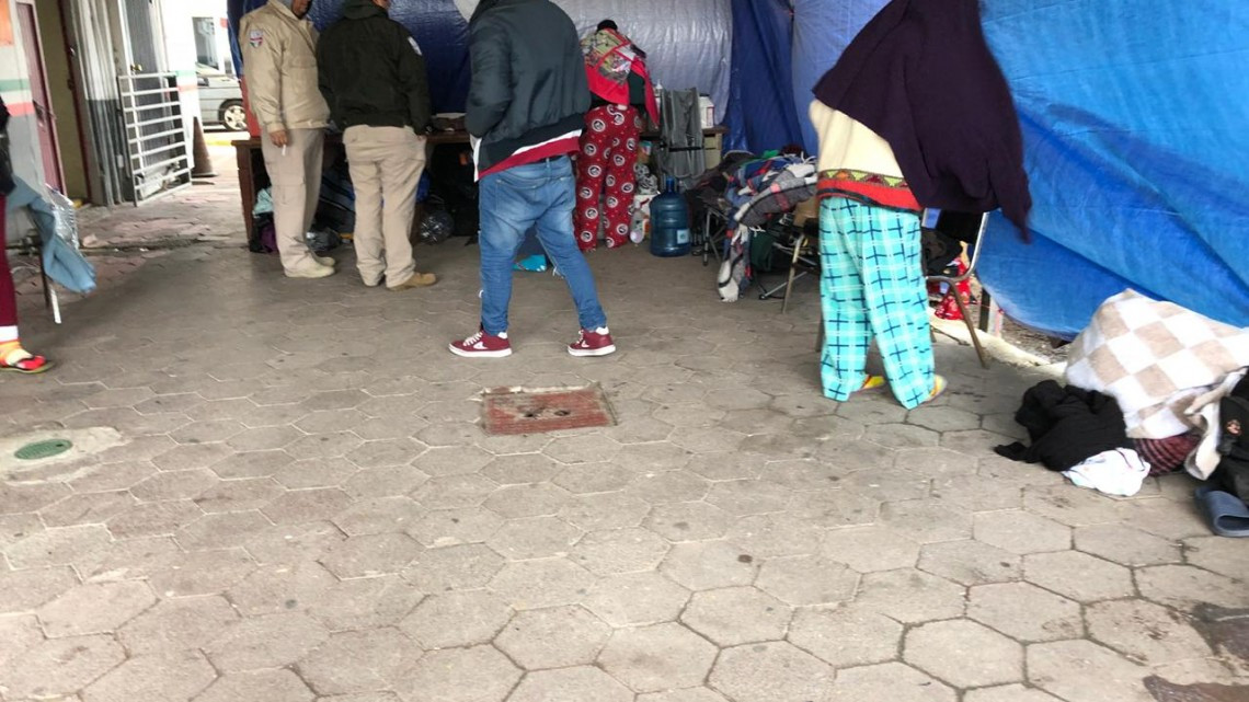 Vacunara cruz roja a migrantes contra la influenza