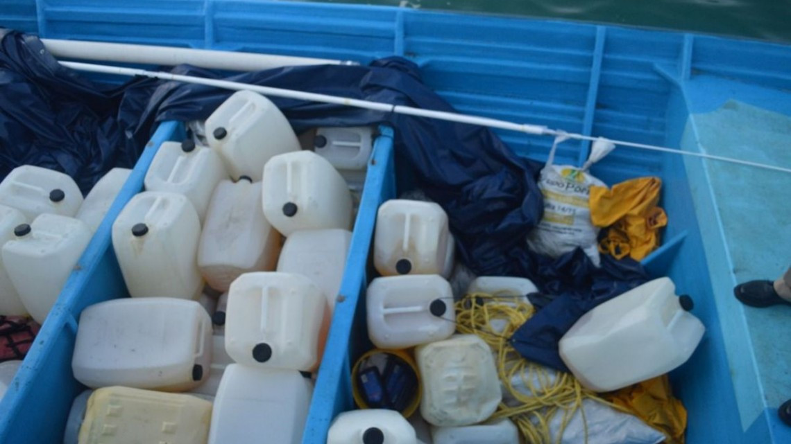 Asegura Semar embarcaciones con droga y gasolina