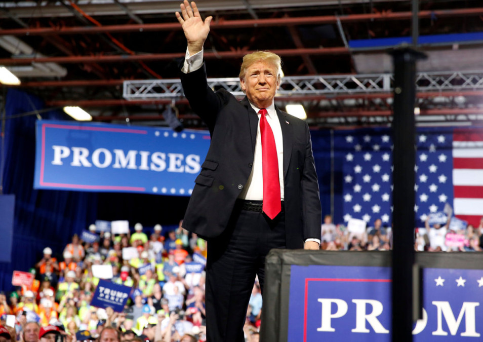 Trump se reunirá con Theresa May y con Isabel II