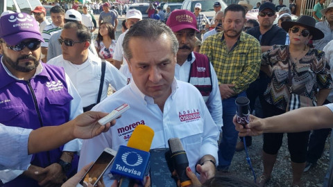 Adrián Oseguera realiza recorrido de agradecimiento a los maderenses