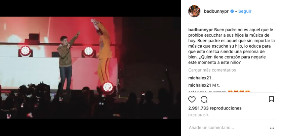 Bad Bunny lanza mensaje a quienes critican el reguetón