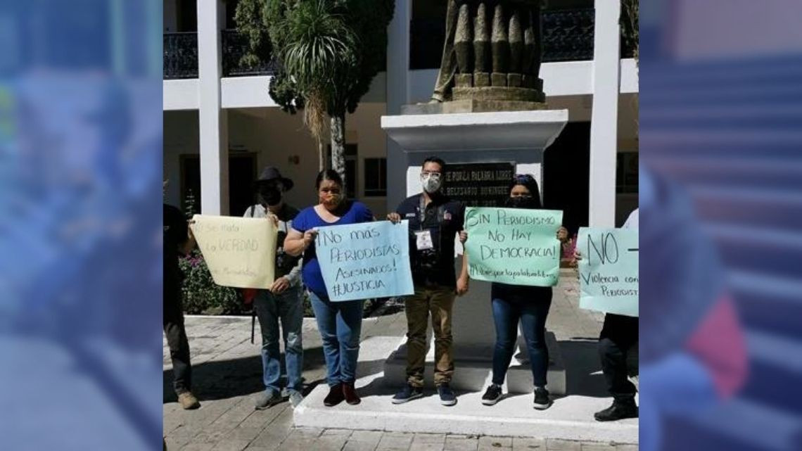 México de luto; periodistas de todo el país protestan por los asesinatos en el gremio 