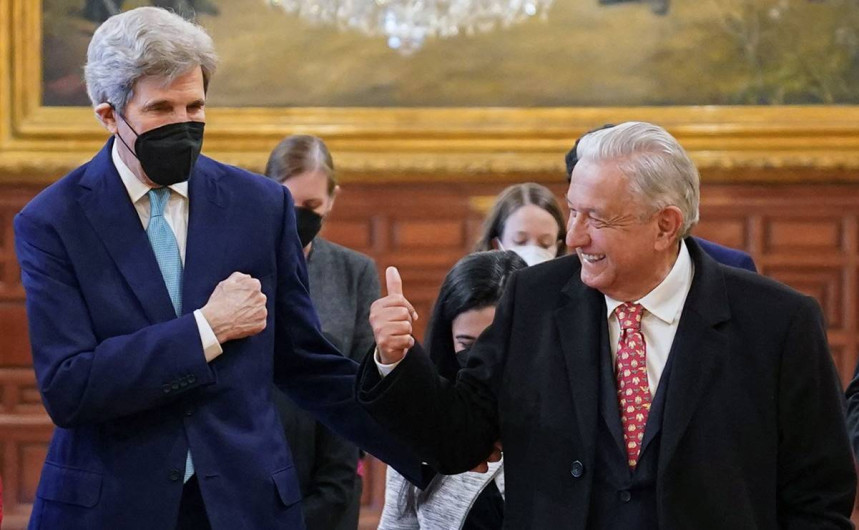 Se reunirán AMLO y John Kerry en la CDMX para abordar tema de la lucha contra el cambio climático