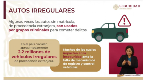 Dan "banderazo" de arranque al Programa de Regularización de 'autos chocolate' en Tamaulipas y 9 entidades más 