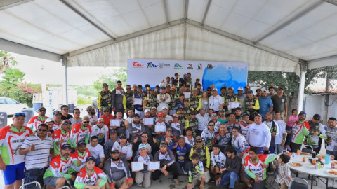 Tamaulipas rompe récord de participantes en Campeonato Nacional de Pesca de Orilla