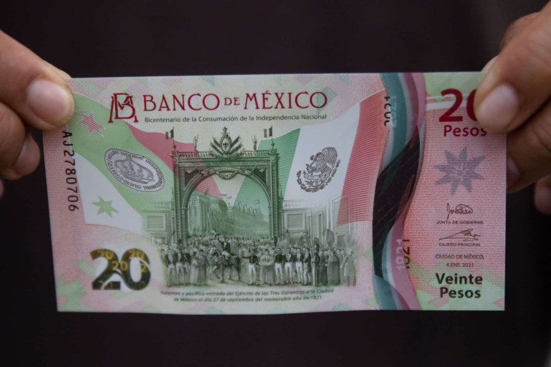Billetes de 20 fueron usados como clave secreta por el Cartel de Sinaloa 