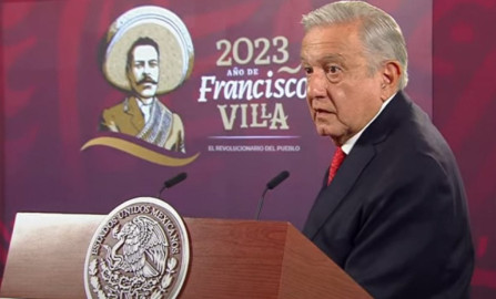 'Don Goyo se está serenando', dice AMLO sobre actividad del volcán 