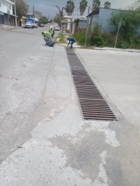 Realizaron cuadrillas municipales mantenimiento de pluviales en Reynosa