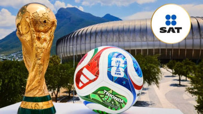 SAT cobrará impuestos a futbolistas que jueguen el Mundial 2026 en México