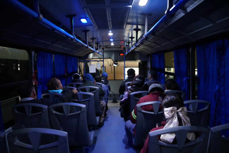 Ciudadanía neolaredense reconoce transformación del transporte público impulsada por el Gobierno Municipal