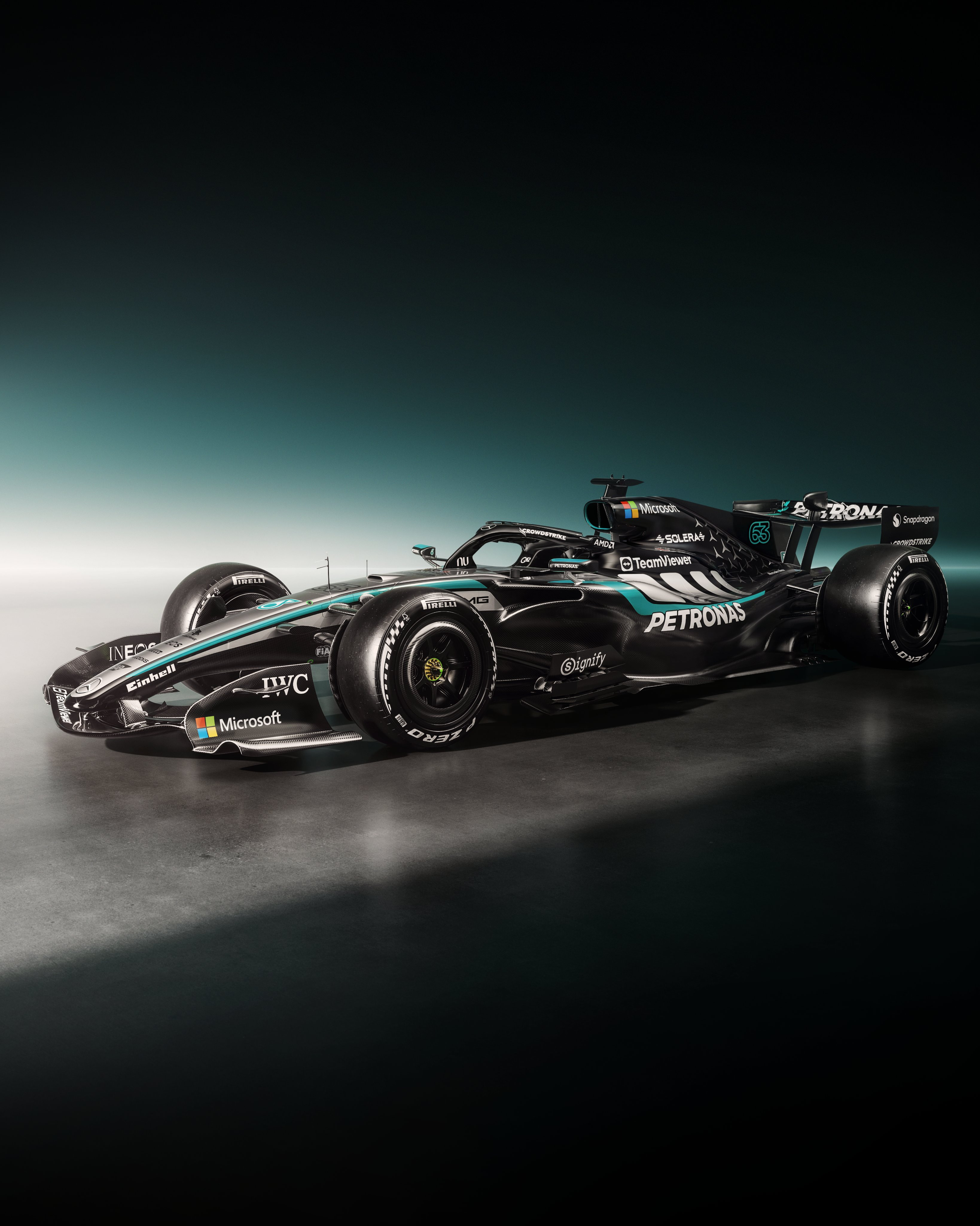 Mercedes presenta el W17, su monoplaza para 2026