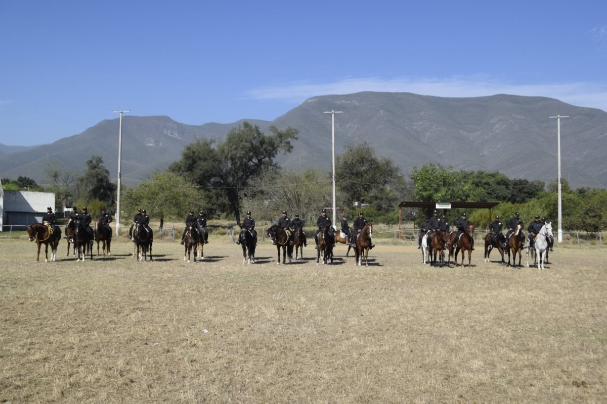 Con Agrupamiento Montado de la Guardia Estatal, SSPT refuerza seguridad en áreas rurales y naturales