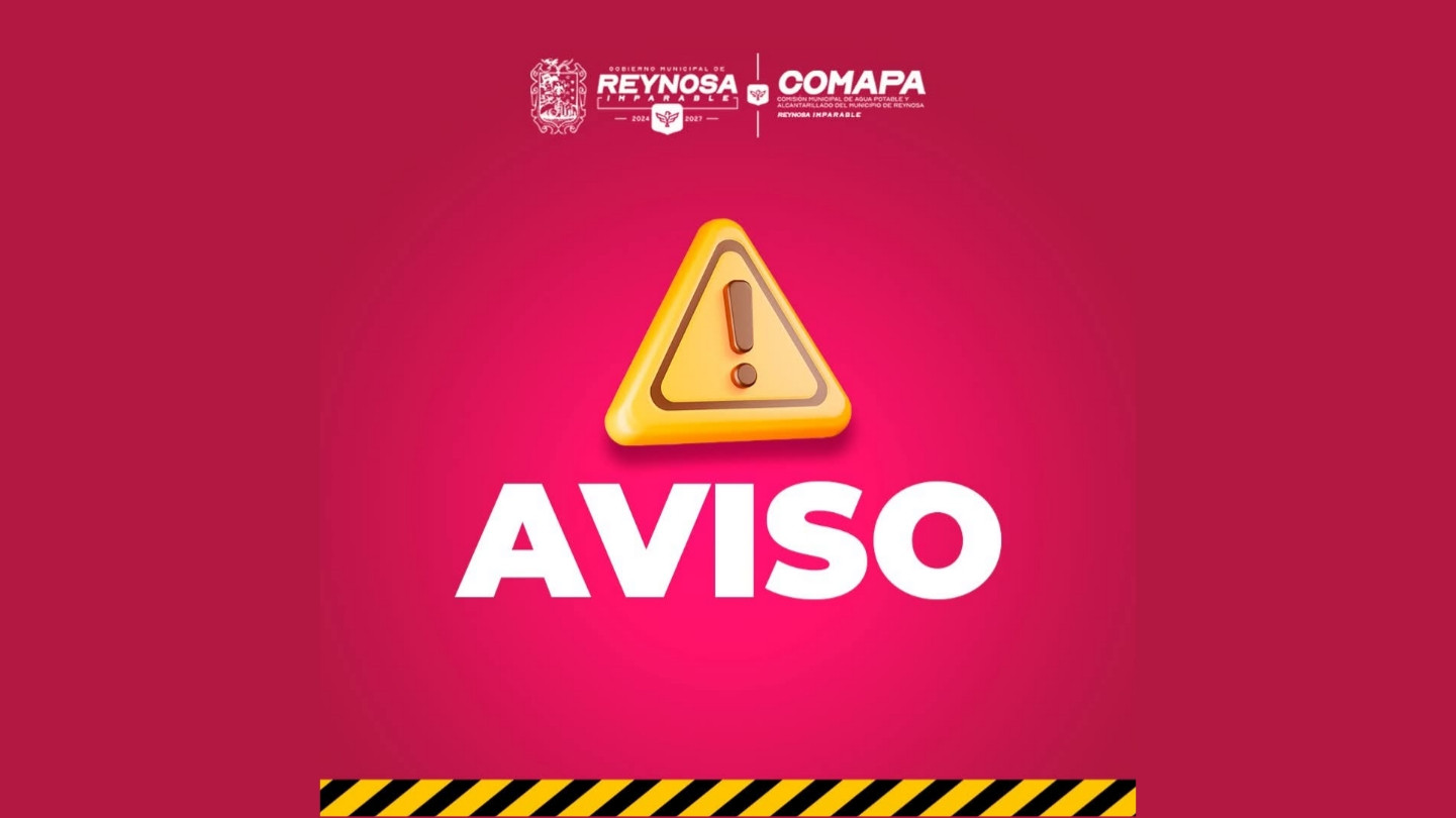 ¡Prepárate! Corte de agua en camino para Sector Juárez-Poniente