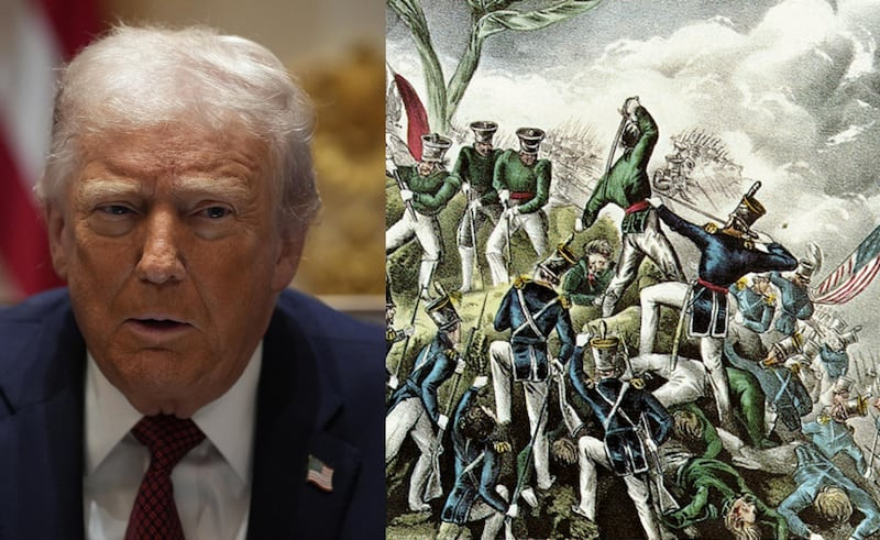 “Victoria legendaria”: Donald Trump celebra invasión de México en 1848
