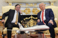 Trump y Petro buscan recomponer relación tras reunión en la Casa Blanca