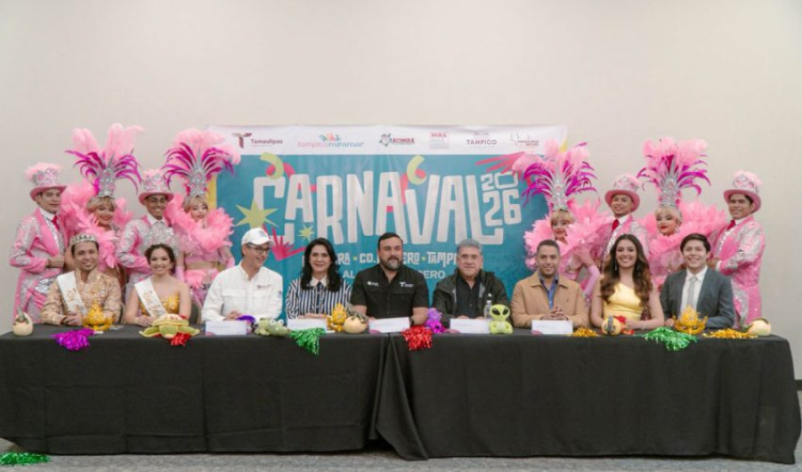 Dan a conocer artistas del Carnaval Tamaulipas 2026