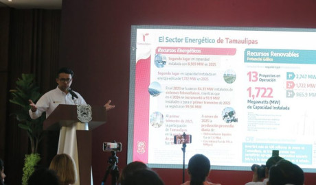 Es Tamaulipas el estado más energético de México