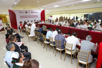 Acuerdan empresarios y el Sector Salud reforzar la vacunación en Matamoros