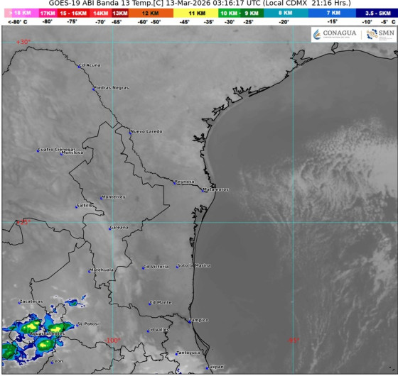 ¡Prepárate! Reynosa tendrá temperaturas variables en próximos días