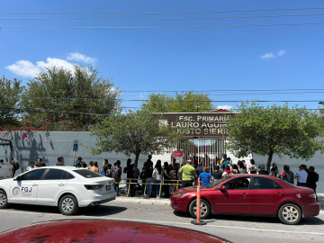 Padre de familia ingresa armado a primaria de Reynosa