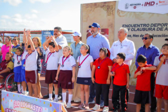 Realizan clausura del Encuentro Deportivo Inclusivo con el apoyo del Gobierno de Reynosa