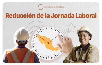 Senado aprueba reforma para reducir jornada laboral a 40 horas semanales