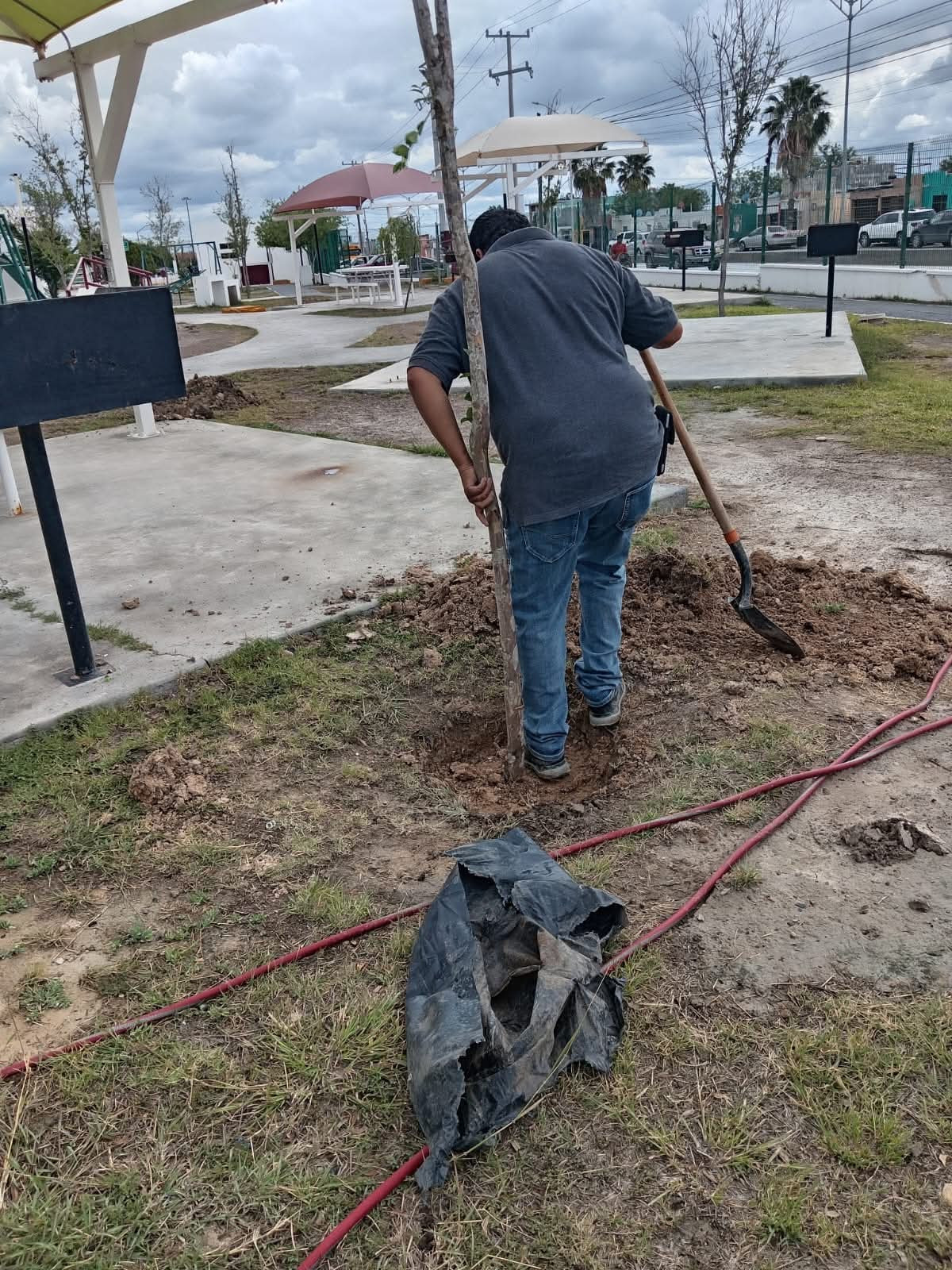 Nuevo Laredo se "pinta de verde" para celebrar el Día Mundial de la Tierra