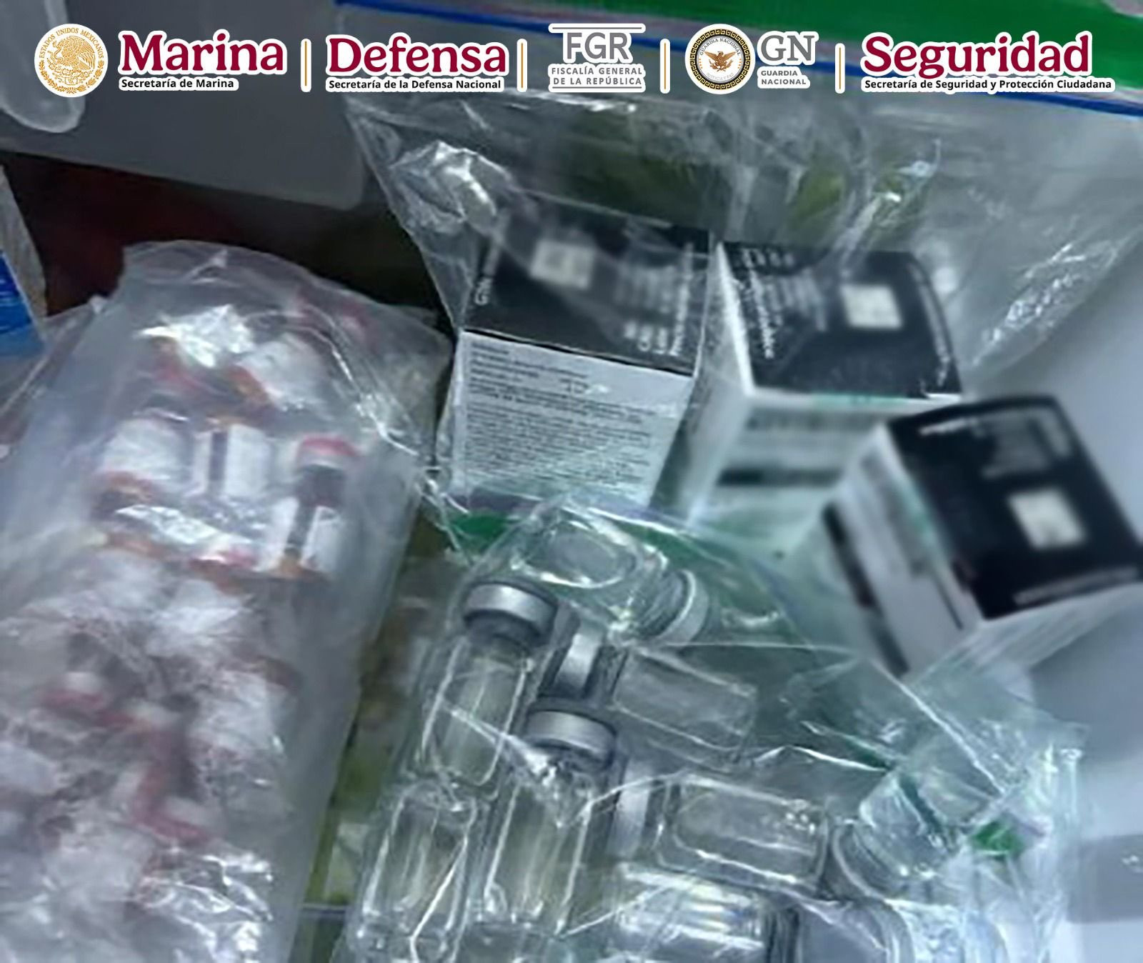 Autoridades decomisan vacunas falsas y detienen a dos en el Estado de México