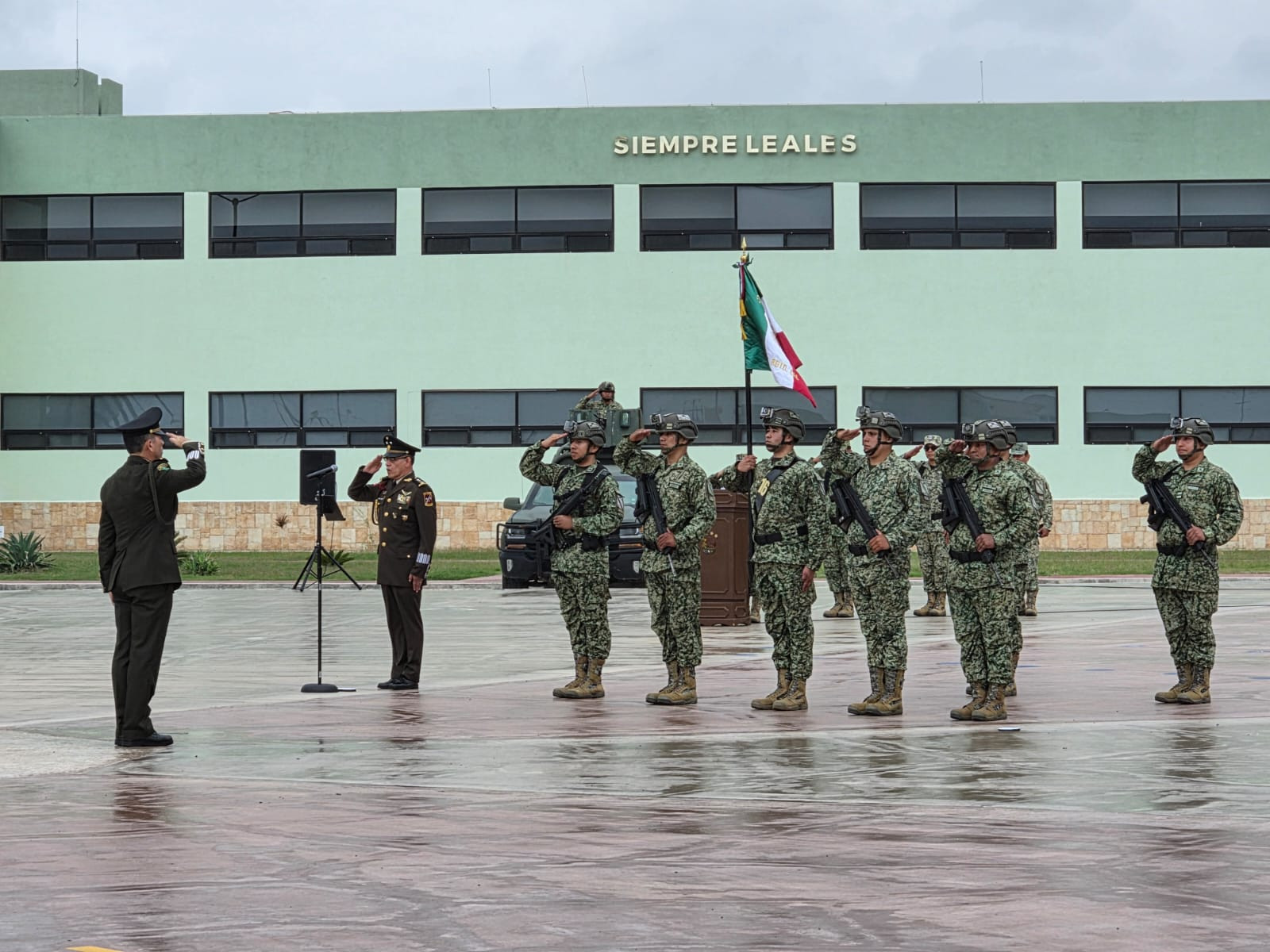 Asume Humberto Ortega Ramírez el mando de la Guarnición Militar de Nuevo Laredo