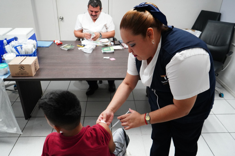 Se suma sistema DIF Nuevo Laredo a Semana Nacional de Vacunación; oficinas centrales serán sede de la campaña