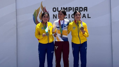 Tiene Tamaulipas campeona de Olimpiada Nacional en Ciclismo