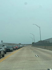 Saturación en puentes internacionales de Tamaulipas por fin de semana largo