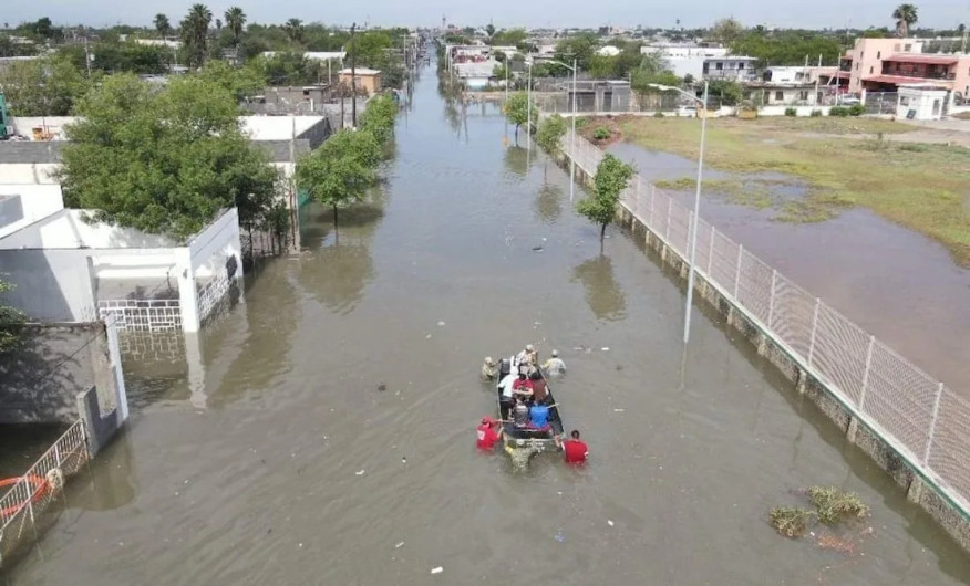 Fuertes lluvias dejan daños y una víctima en Tamaulipas
