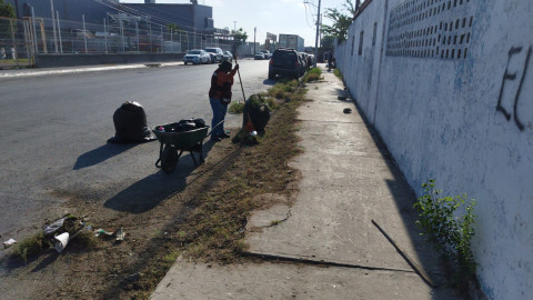 Cumple Gobierno Municipal de Reynosa labor de limpieza y rehabilitación