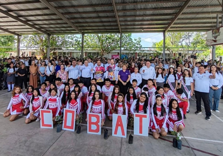 Impulsa COBAT el cuidado del medio ambiente entre estudiantes con “Siembro un árbol y protejo la vida animal”