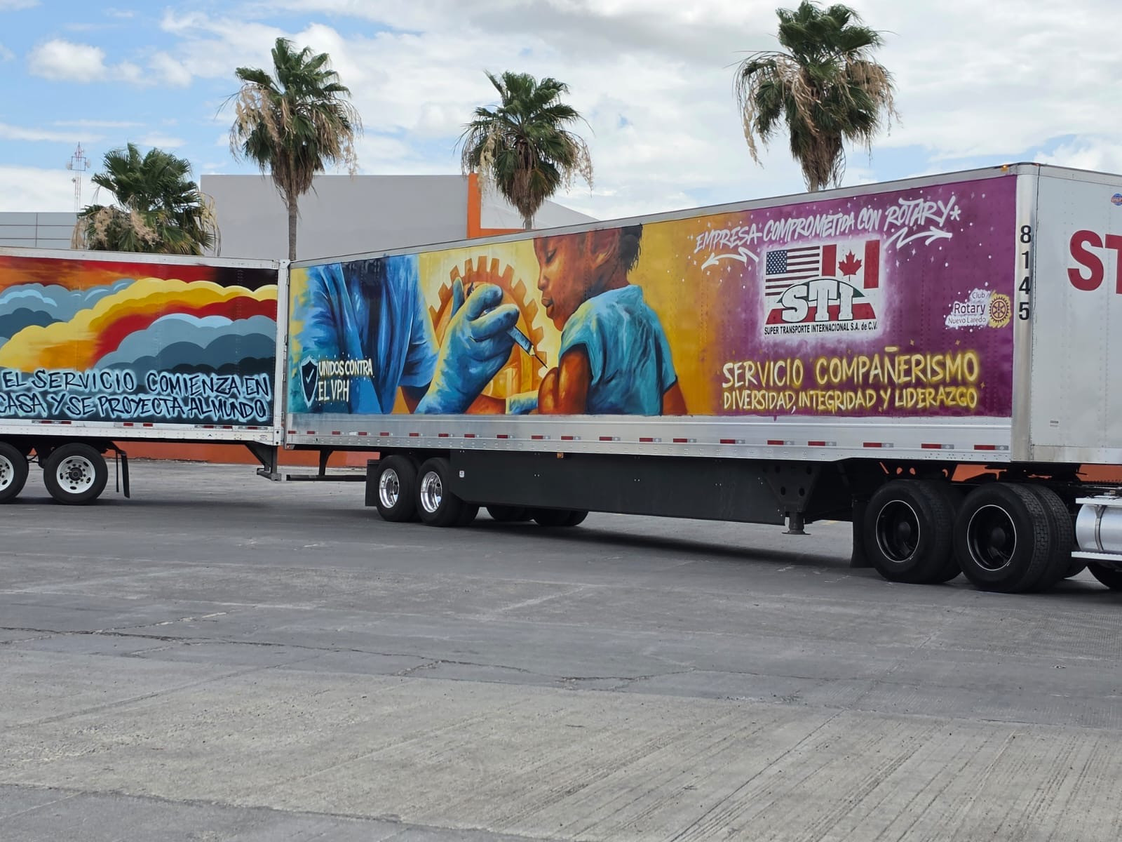 Lleva el Club Rotario sus valores y campañas de salud a las carreteras del país con "Arte en Movimiento"