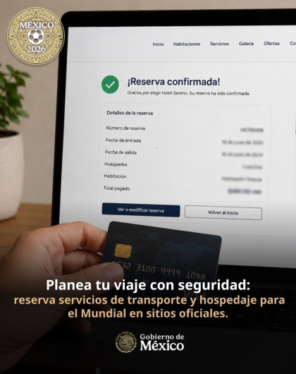 Evita fraudes en hospedaje y transporte durante el Mundial FIFA 2026