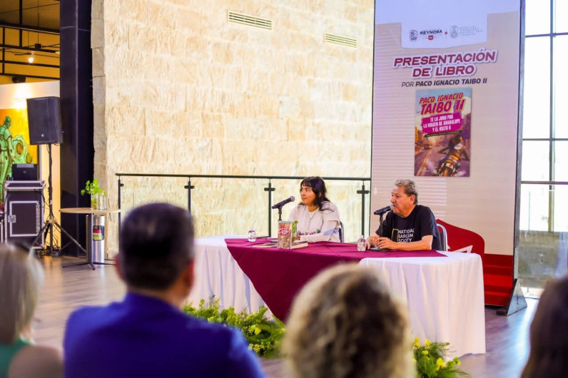 Presentó Paco Ignacio Taibo II una obra literaria en el MUFHAM de Reynosa