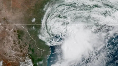 Tormenta tropical Arthur se forma cerca de la costa de Texas